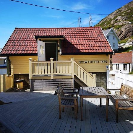 Loftet, Nyksund Apartment Bagian luar foto