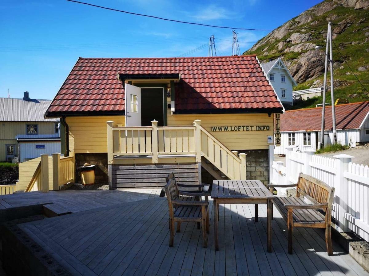 Loftet, Nyksund Apartment Bagian luar foto